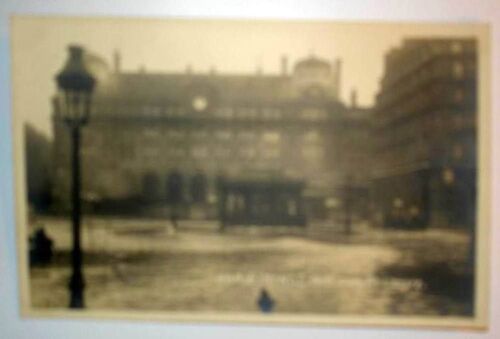 Carte Postale Ancienne Paris Inonde 1910 Gare Saint Lazare
