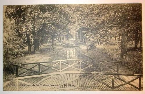Carte Postale Ancienne Chateau De La Malmaison La Riviere