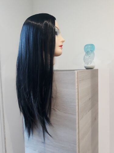 Tête À Coiffer D'apprentissage Tête D'exercice Pour Salon Apprenti Coiffeur Maquillage Esthetique Coiffure Professionnelle École Brune Cheveux Longs - Taille Réelle - Jouet Fille