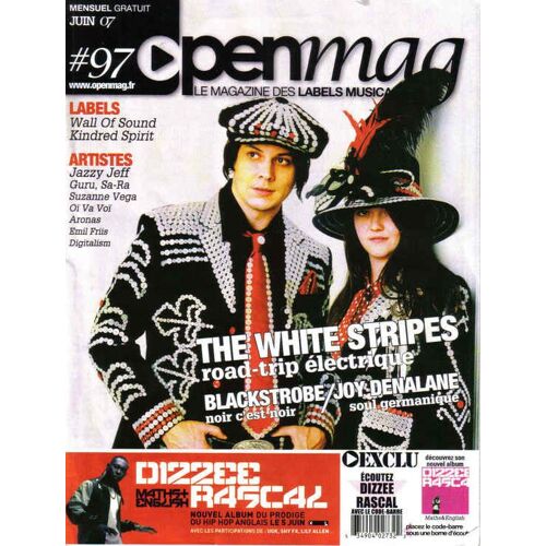 Open Mag  N° 97 : The White Stripes : Road-Trip Électrique