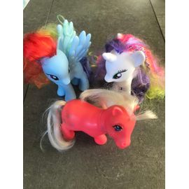 Lot De 2 My Little Pony + Un Poney Hasbro 84