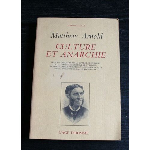 Culture Et Anarchie