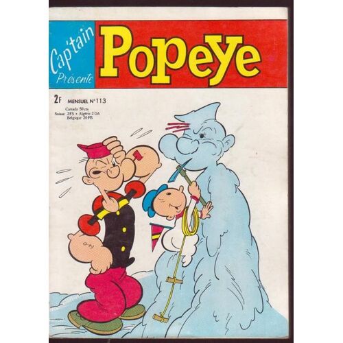 Cap'tain Présente : Popeye  N° 113