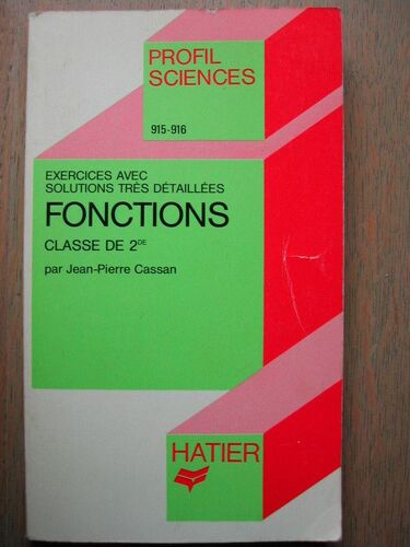 Fonctions - Classe De 2