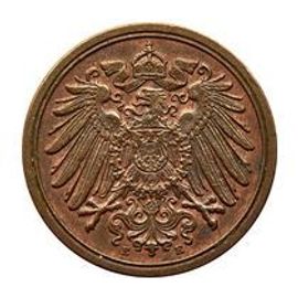 Pièce 1 Pfennig Allemagne - 1913 G