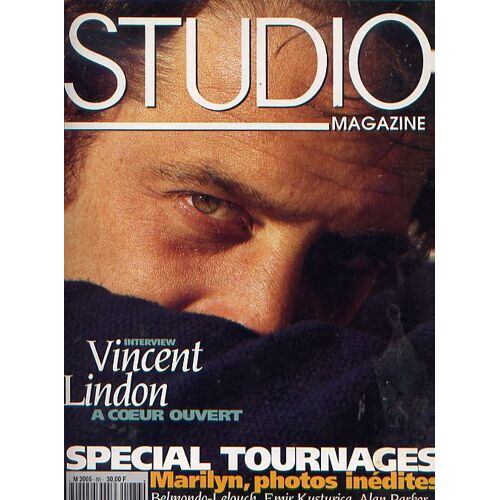 Magazine Studio Magazine N° 86 : Special Tournages - Marilyn - Belmondo - Lelouch - Emir Kusturica - Alan Parker
