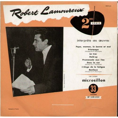 2eme Série Papa Maman La Bonne Et Moi, Printemps, Le Trac, Hold-Up, Promenade Aux Iles, Dans La Rue, L'éloge De La Fatigue, Banlieue