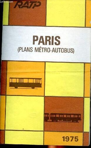 Paris ( Plans Métros- Autobus )