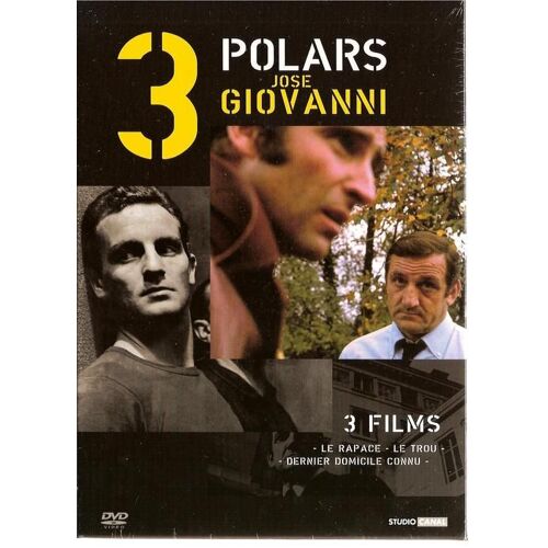 3 Polars De José Giovanni - Coffret - Le Trou + Dernier Domicile Connu + Le Rapace
