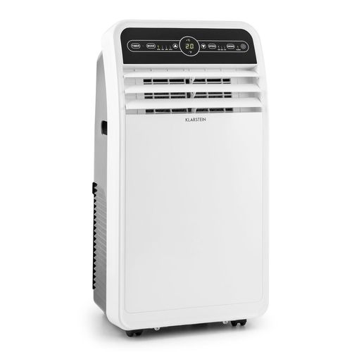 Climatiseur mobile avec evacuation - Klarstein - 7000 BTU - Fonction ventilateur & déshumidificateur - Refroidisseur d'air - Blanc