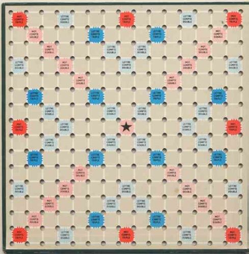 Plateau De Scrabble De Voyage