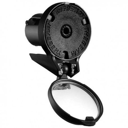 Retroviseur Corky Cyclo / Route Racing Blk Reglable