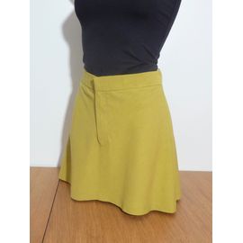 Jupe Courte Evasée Vert Clair- Taille L- Zara