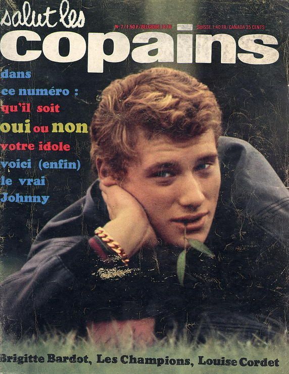 SALUT LES COPAINS N° 7 Du 01-02-1963 : JOHNNY HALLYDAY, LES