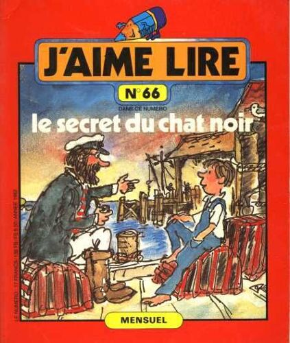 J'aime Lire N°66 De 1982 : Le Secret Du Chat Noir