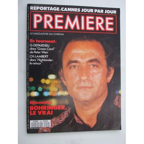 Premiere N° 159, Rencontre Bohringer, Le Vrai