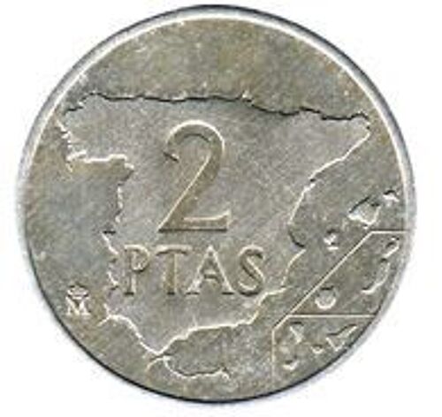 Pièce 2 Pesetas Espagne - 1982