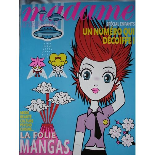 Madame Figaro  N° 1120 : La Folie Mangas-Special Enfants-Cecile De France