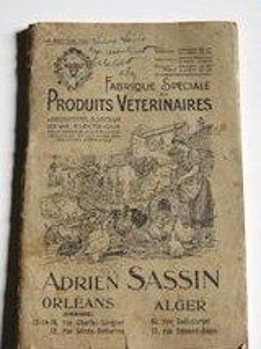 Catalogue De La Fabrique Spéciale De Produits Vétérinaires