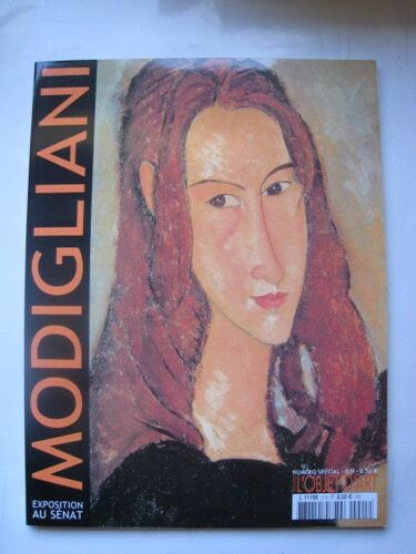 L'objet D'art  N° 5 : Modigliani Exposition Au Senat