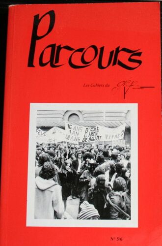 Parcours, Les Cahiers Du Grep - N° 5