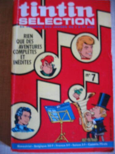 Tintin Selection Des Super-Jeunes De 7 A 77 Ans:Rein Que Dzs Aventures Completes Et Inedites
