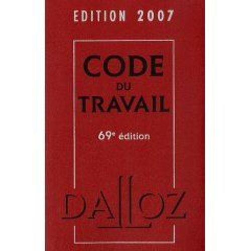 Code Du Travail 2007