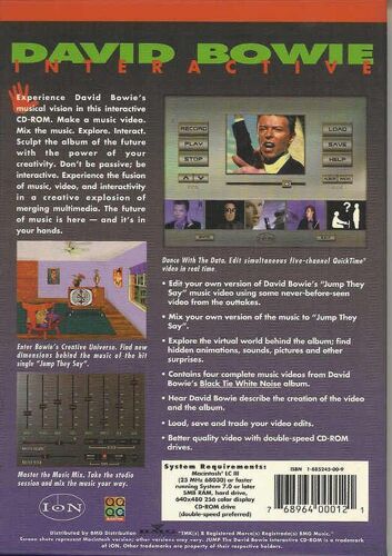 Jump : The David Bowie Interactive Cd-Rom Pc