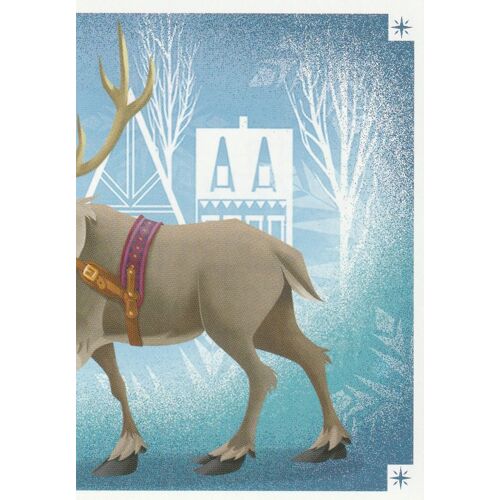 N° 170 - Stickers Image Panini Vignette - La Reine Des Neiges Joyeuses Fetes Avec Olaf - 2017