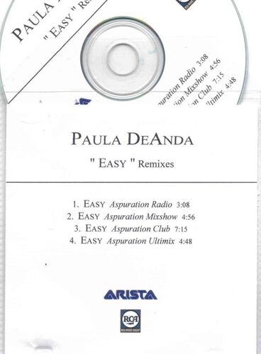 Paula Deanda - Easy (Remixes) [Cd]