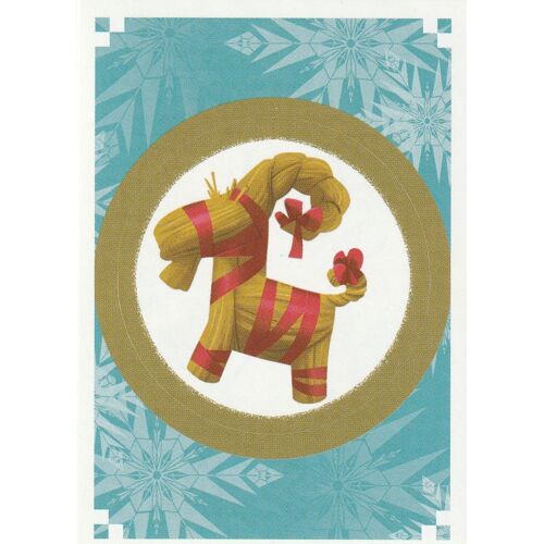 N° 122 - Stickers Image Panini Vignette - La Reine Des Neiges Joyeuses Fetes Avec Olaf - 2017