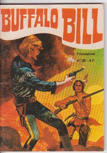 Buffalo Bill  N° 29 : Comic Pocket Français Contenant Des Histoires De Cow-Boys & D'indiens En Noir & Blanc