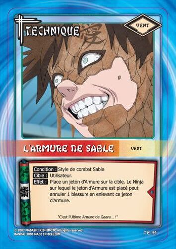 Naruto Serie 2 Te 99 L' Armure De Sable