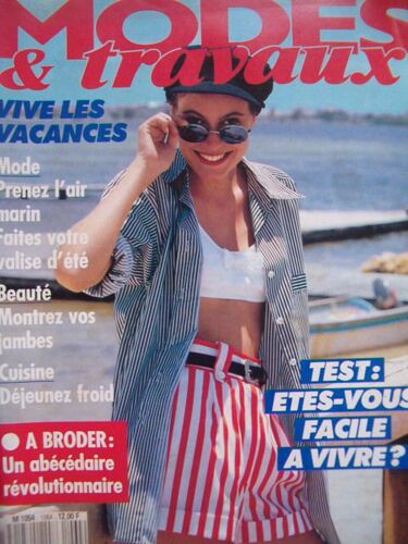 Modes Et Travaux N° 1064 Juillet 1989 A Broder Un Abecedaire Revolutionnaire