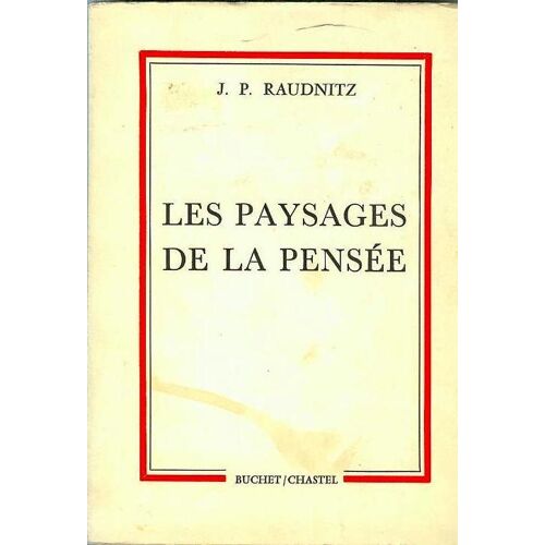 Les Paysages De La Pensee