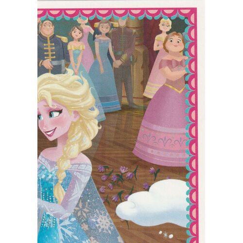 N° 75 - Stickers Image Panini Vignette - La Reine Des Neiges Amies Pour Toujours - 2017