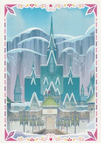 N° 23 - Stickers Image Panini Vignette - La Reine Des Neiges Amies Pour Toujours - 2017