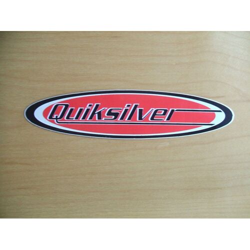 Quiksilver Red Oval Autocollant