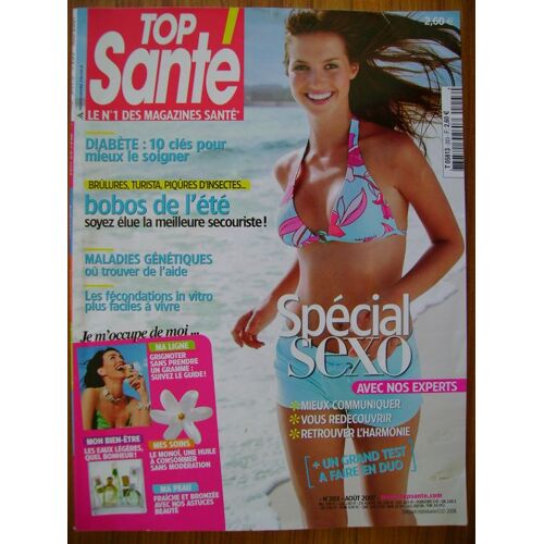 Top Santé  N° 203 : Spécial Sexo
