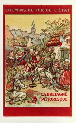 Affiche La Bretagne Pittoresque