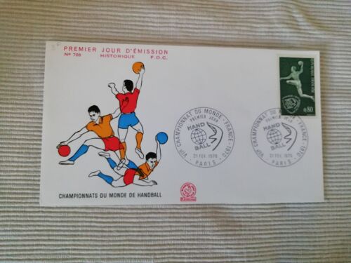 Enveloppe 1er Jour France N° 24 (Championnats Du Monde De Handball)