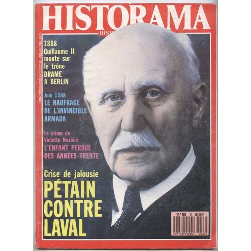 Historama  N° 1489 : Petain  Contre  Laval