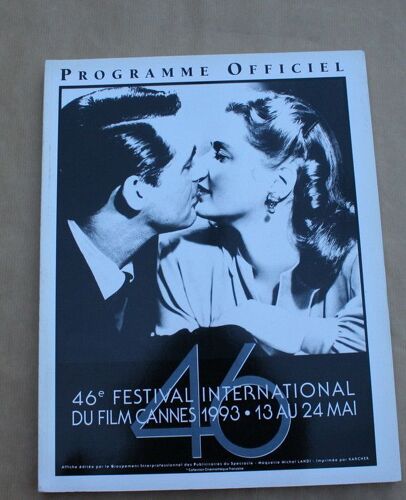Festival International , Cannes 1993  N° 0 : Programme Officiel.