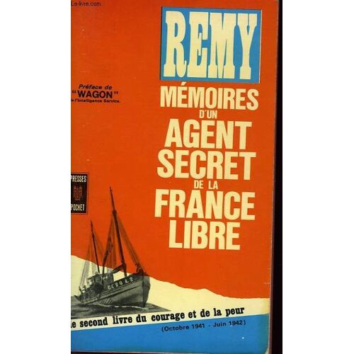 Memoires D'un Agent Secret De La France Libre -Tome 2 (1941-1942)