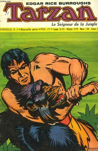 Tarzan - Le Seigneur De La Jungle - Bimensuel N°5