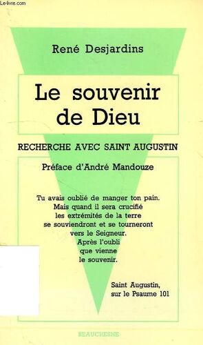 Le Souvenir De Dieu, Recherche Avec Saint Augustin