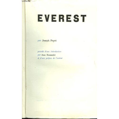 Mont Everest