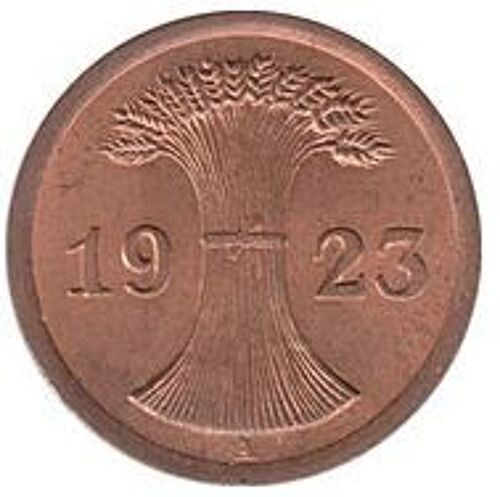 Pièce 2 Pfennigs Allemagne - 1923 A