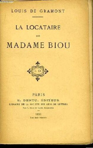 La Locataire De Madame Biou
