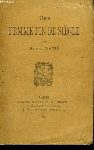 Une Femme Fin De Siècle